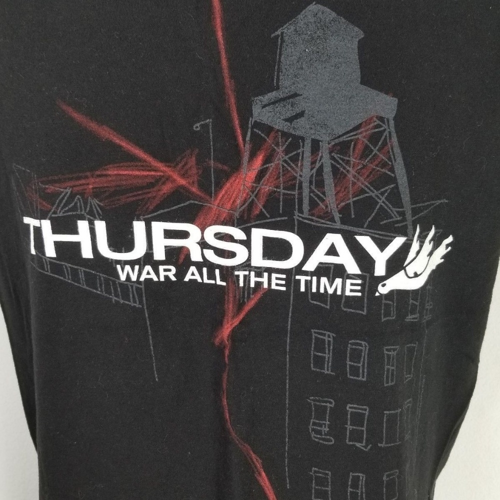 Thursday War All the Time Band Dove Logo Medium - Picture 4 of 5